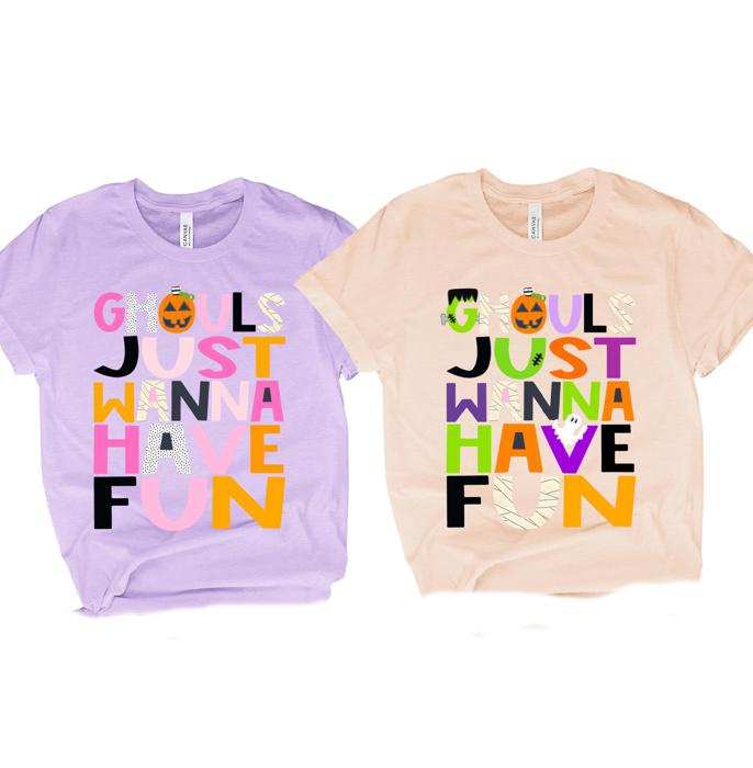 Halloween Sayings Tee KIDS |12 Saying Options
