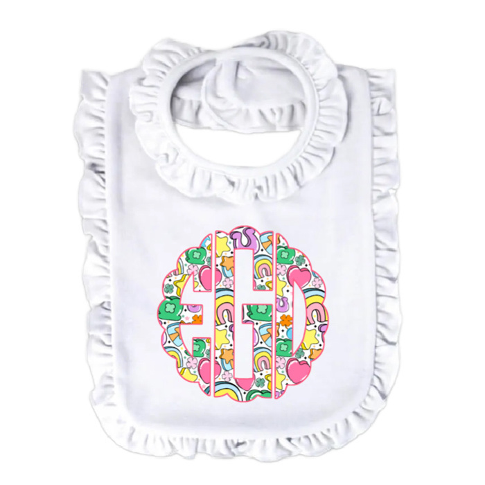 St. Patricks Day Name Bib Personalized