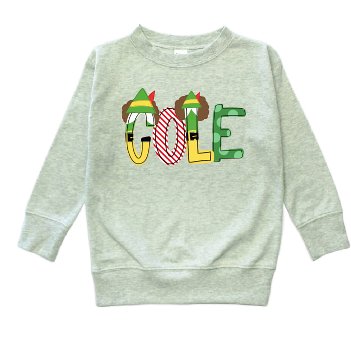 Holiday Character Name Tee Christmas Vacation  | 6 Designs | Sizes 2T-10Y