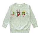  Holiday Name Tee Personalized Christmas | Sizes 2T-10Y | 8 Alphas