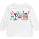  Valentine Name Tee Personalized  Sizes 2T-10Y | 7 Alphas