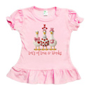  Love and Honks Geese Valentine Tee | Sizes 2T-10