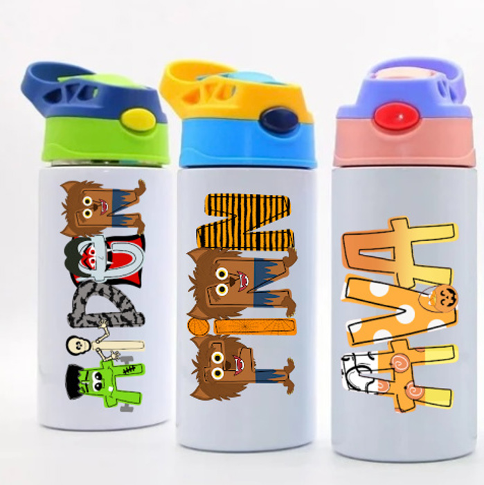 Halloween Monster Mash Water Bottle | 11 Apha Options