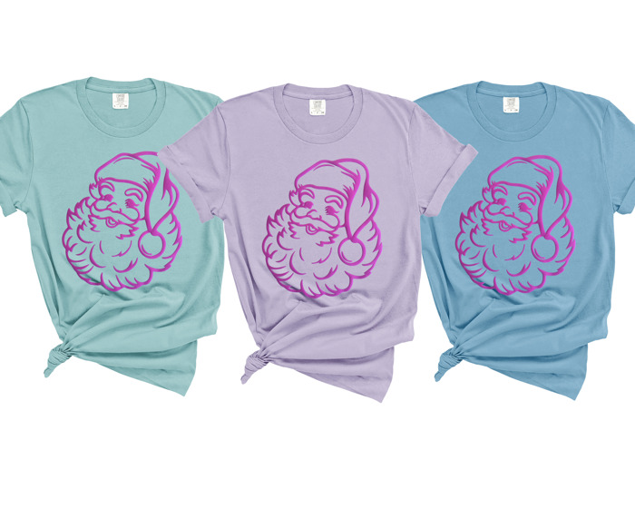 Santa Puff Tees T-Shirt