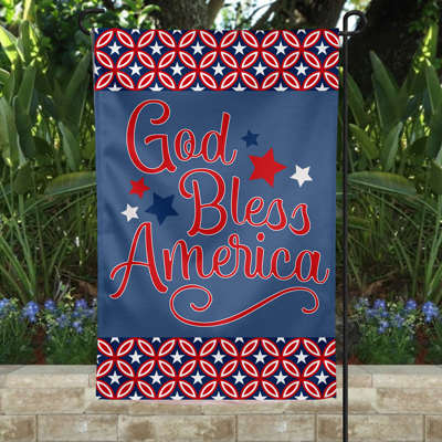 Garden Flag - God Bless America