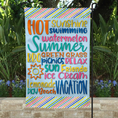 Garden Flag - Summer Subway