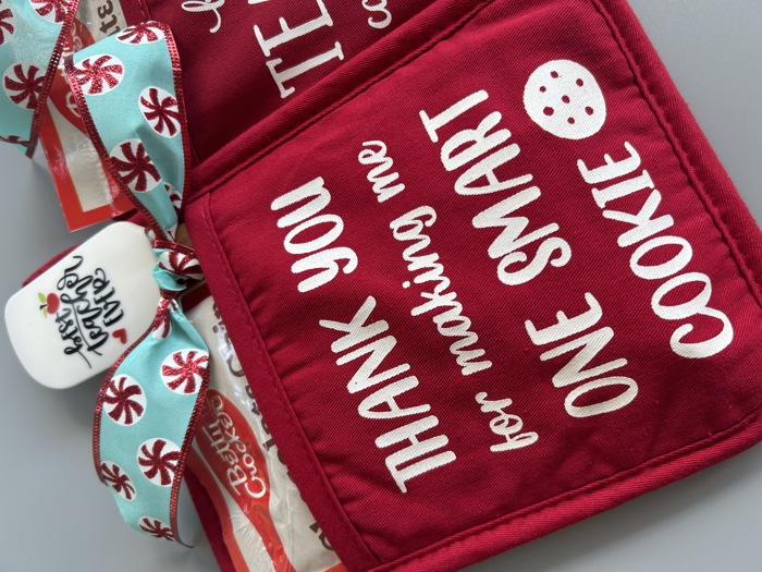 Teacher Potholder with option to add a Spatula