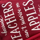  Teacher Potholder with option to add a Spatula