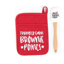 Trying to Earn Brownie Points with Spatula Teacher Potholder with option to add a Spatula