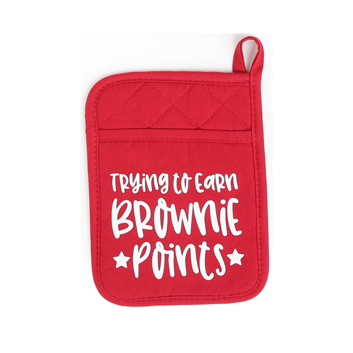 Teacher Potholder with option to add a Spatula