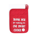 Thank You for Making Me One Smart Cookie Potholder Only Teacher Potholder with option to add a Spatula