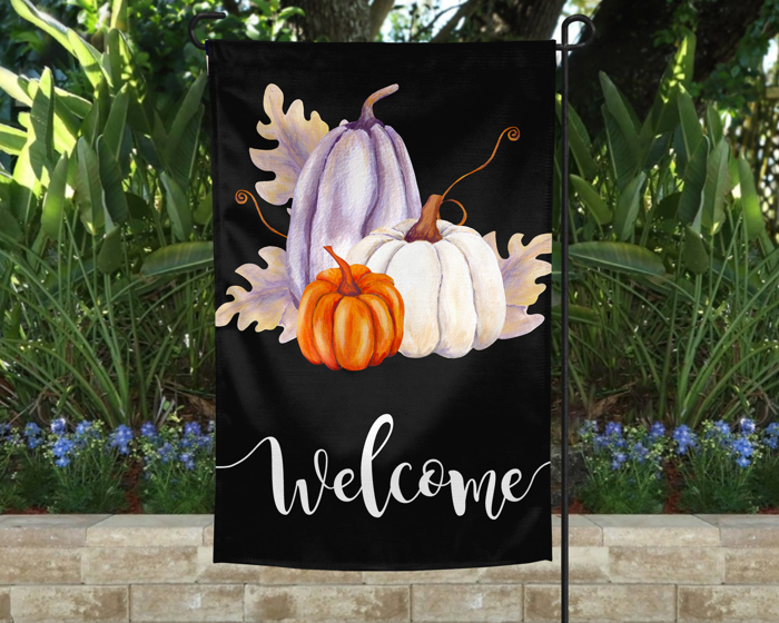 Fall Themed Garden Flags