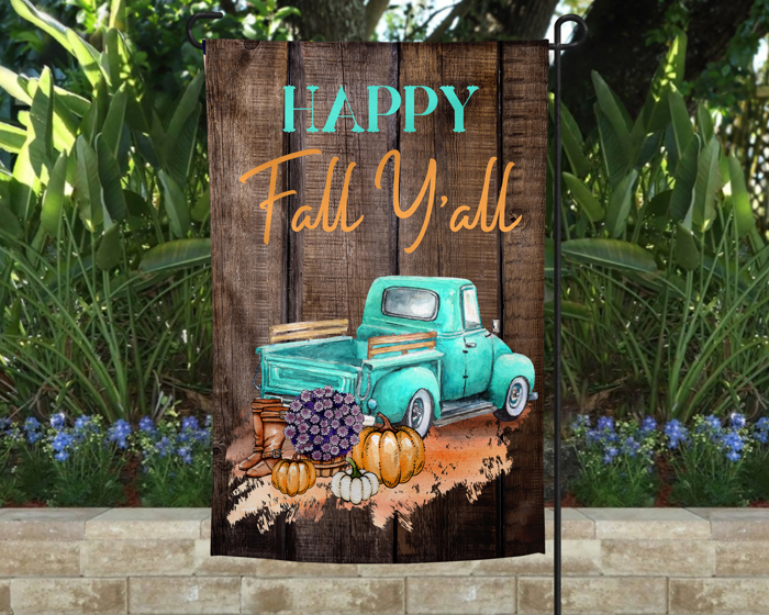 Fall Themed Garden Flags