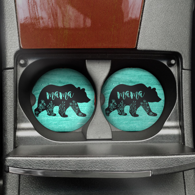 Car Coasters - Mama Bear