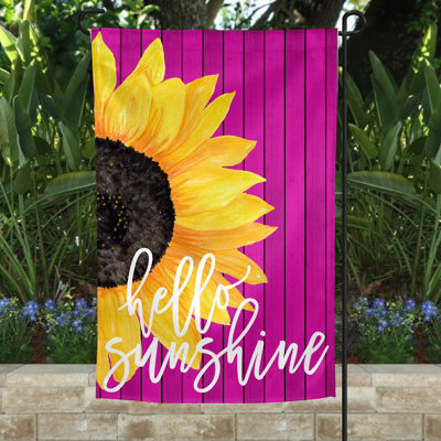 Garden Flag - Hello Summer Popsicles