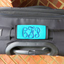  Personalized Luggage Handle Wrap - Many Colors!  FREE Shipping!