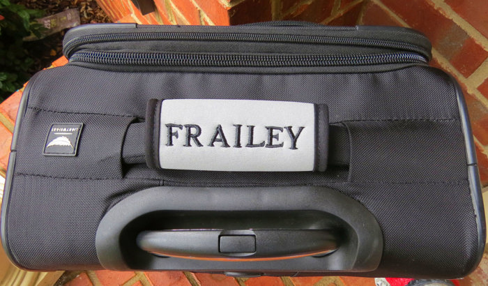 Personalized Luggage Handle Wrap - Many Colors!  FREE Shipping!