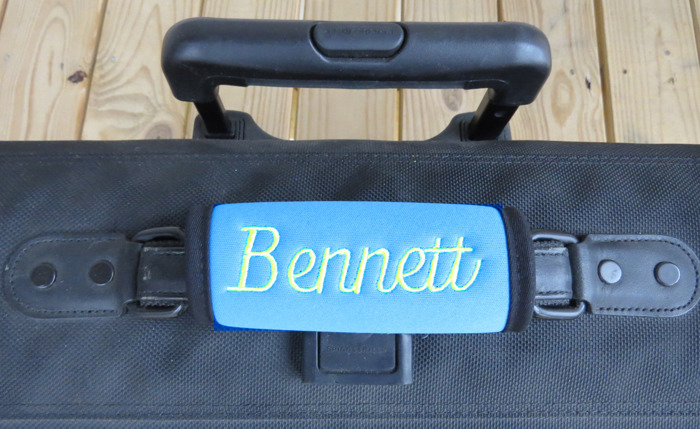 Personalized Luggage Handle Wrap - Many Colors!  FREE Shipping!
