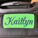  Personalized Luggage Handle Wrap - Many Colors!  FREE Shipping!