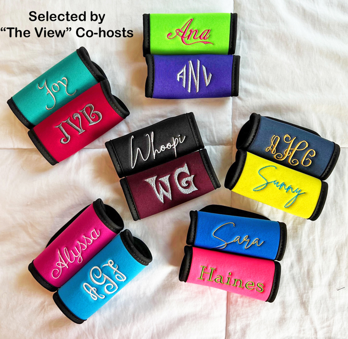 Personalized Luggage Handle Wrap - Many Colors!  FREE Shipping!