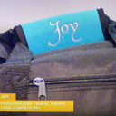  Personalized Luggage Handle Wrap - Many Colors!  FREE Shipping!