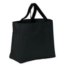 Black Personalized Essential Tote Bag