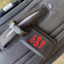  Personalized Leather Luggage Tag - FREE Shipping
