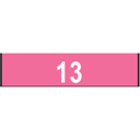 Neon Pink Personalized Luggage Handle Wrap - Many Colors!  FREE Shipping!
