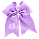 Light Purple Personalized Hair Bow