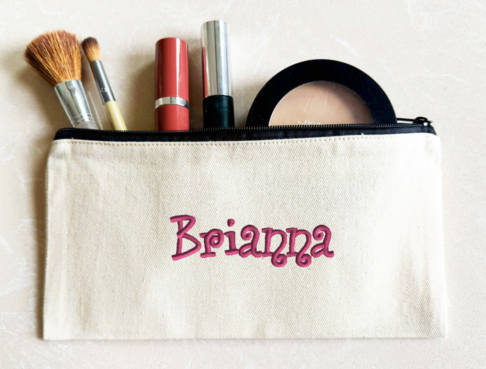 Personalized Pencil / Accessory Bag - Many Styles! FREE Shipping
