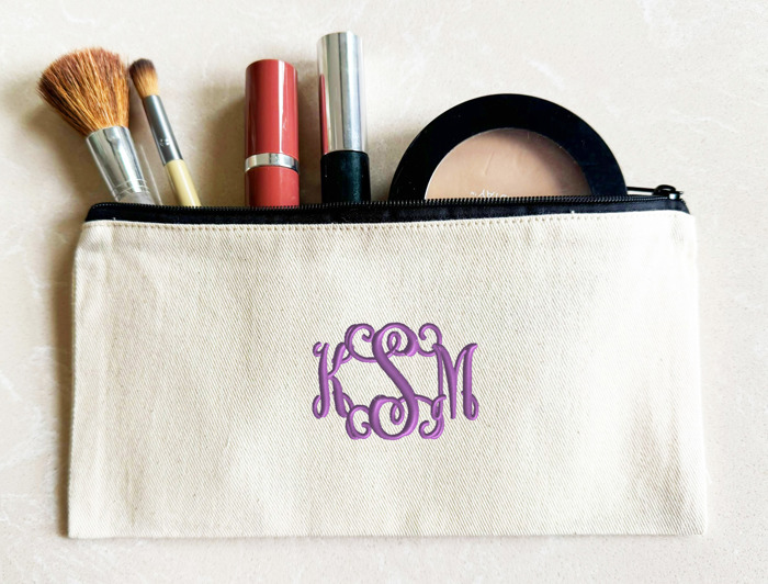 Personalized Pencil / Accessory Bag - Many Styles! FREE Shipping