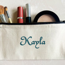  Personalized Pencil / Accessory Bag - Many Styles! FREE Shipping