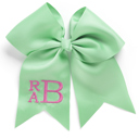 Mint Personalized Hair Bow