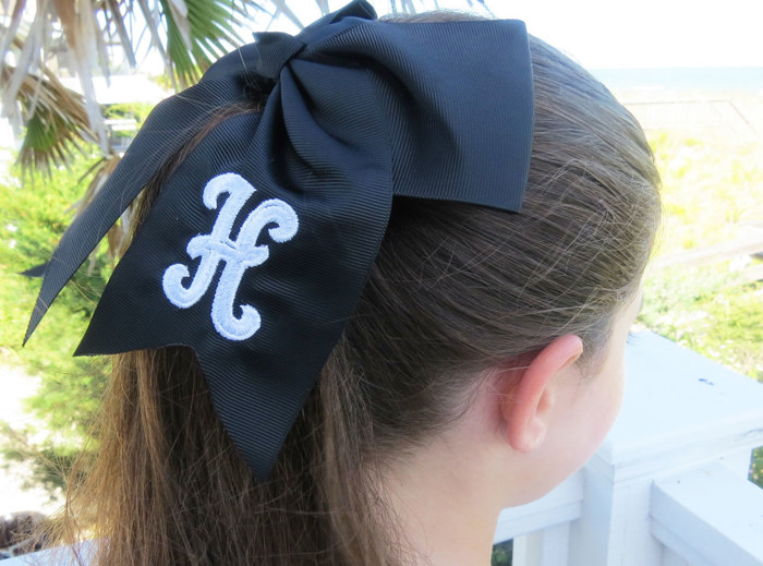 Personalized Hair Bow