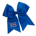 Royal Blue Personalized Hair Bow
