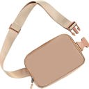 Khaki Personalized Crossbody Bag