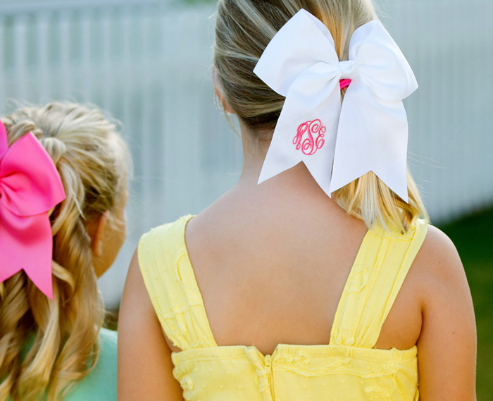 Personalized Hair Bow