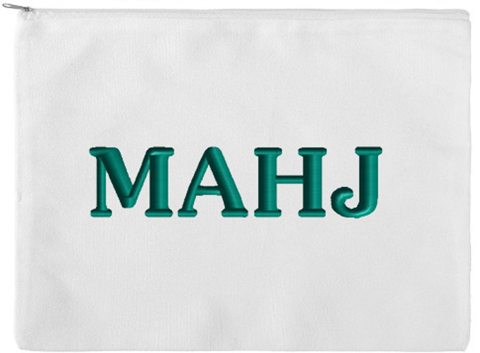 Personalized Mahjong Tile / Makeup Bag