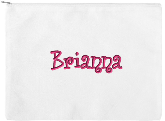 Personalized Large Cosmetic/Carry All  Bag - Many Styles!