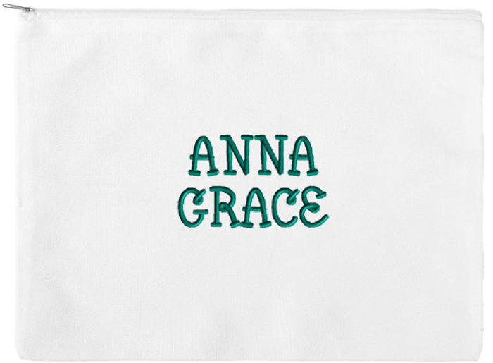 Personalized Large Cosmetic/Carry All  Bag - Many Styles!