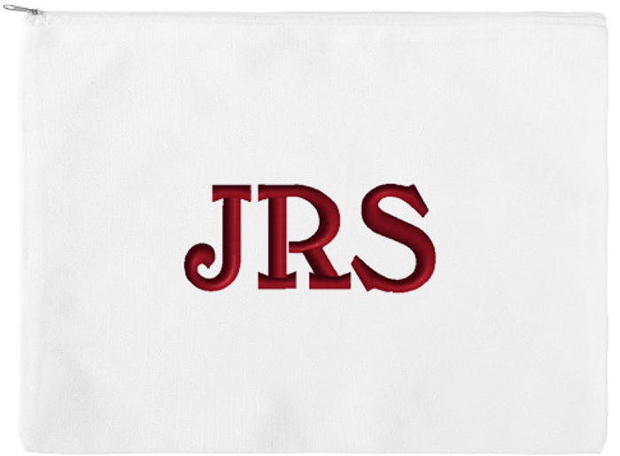 Personalized Large Cosmetic/Carry All  Bag - Many Styles!