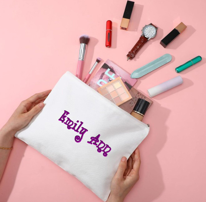Personalized Large Cosmetic/Carry All  Bag - Many Styles!