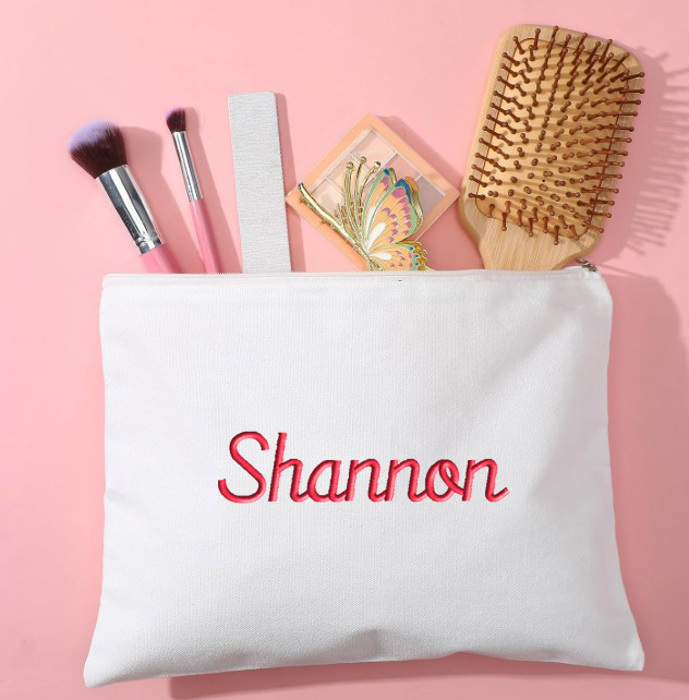 Personalized Large Cosmetic/Carry All  Bag - Many Styles!
