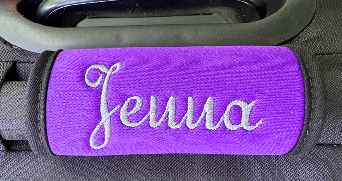 Personalized Luggage Handle Wrap - Many Colors!  FREE Shipping!
