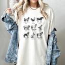 Funny Farm Graphic Tee, Farm Animals Tees, Local Egg Dealer Comfort Colors Tee