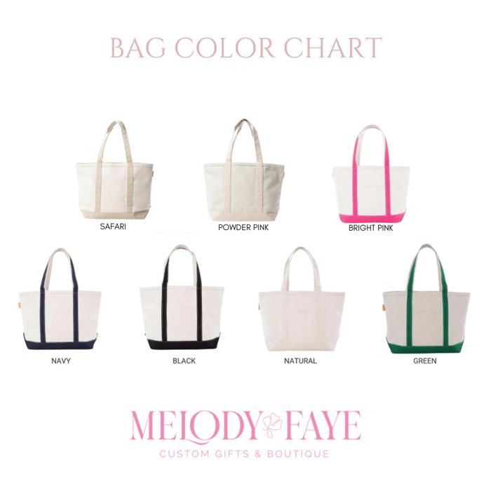 Personalized Medium Tote Bag, Medium Monogram Tote Bag, Canvas Tote, Bridesmaid Gift, Embroidered Classic Medium Tote, Teacher Bag, Bachelorette Party Beach Bag