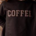  Custom Embossed Sweatshirt, City State or Area Code Name Sweatshirt, Custom School Sweatshirt Mascot Team Name Monotone Sweater