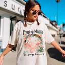  Praying Mama Raising Arrows Comfort Colors Tee – Faith-Based Mom Shirt for Women, Christian Motherhood Graphic Tee Inspired by Psalm 127