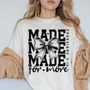 Made for More Ribbon Christian Comfort Colors Tee – Inspirational Faith-Based Shirt for Women, Empowering Religious Graphic Tee