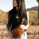  Personalized Leather Fanny Pack Crossbody Bags for Women, Trendy Customized Sling Bag for Women, Small Crossbody Bags for Women Vacation Essentials Handbags, Personalized Crossbody Purse Belt Bag